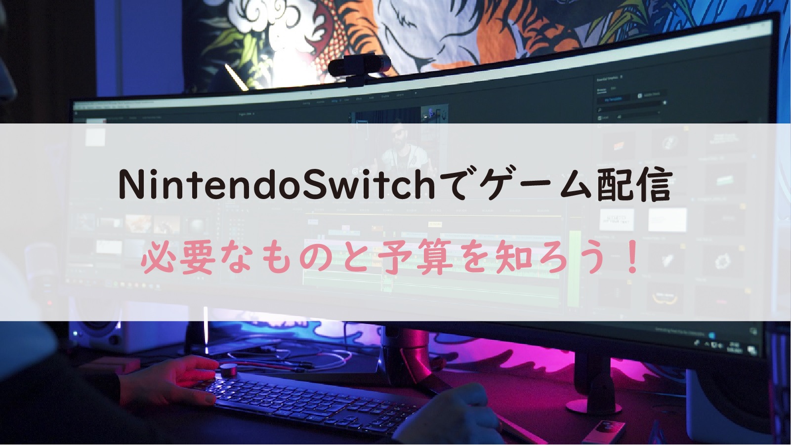 Nintendo Switchゲーム実況はpcなしでもできる 必要な配信機材と予算の紹介 Harugame はるがめ